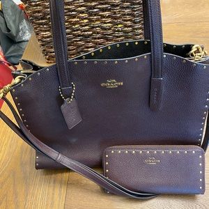 Coach Purse and Matching Wallet